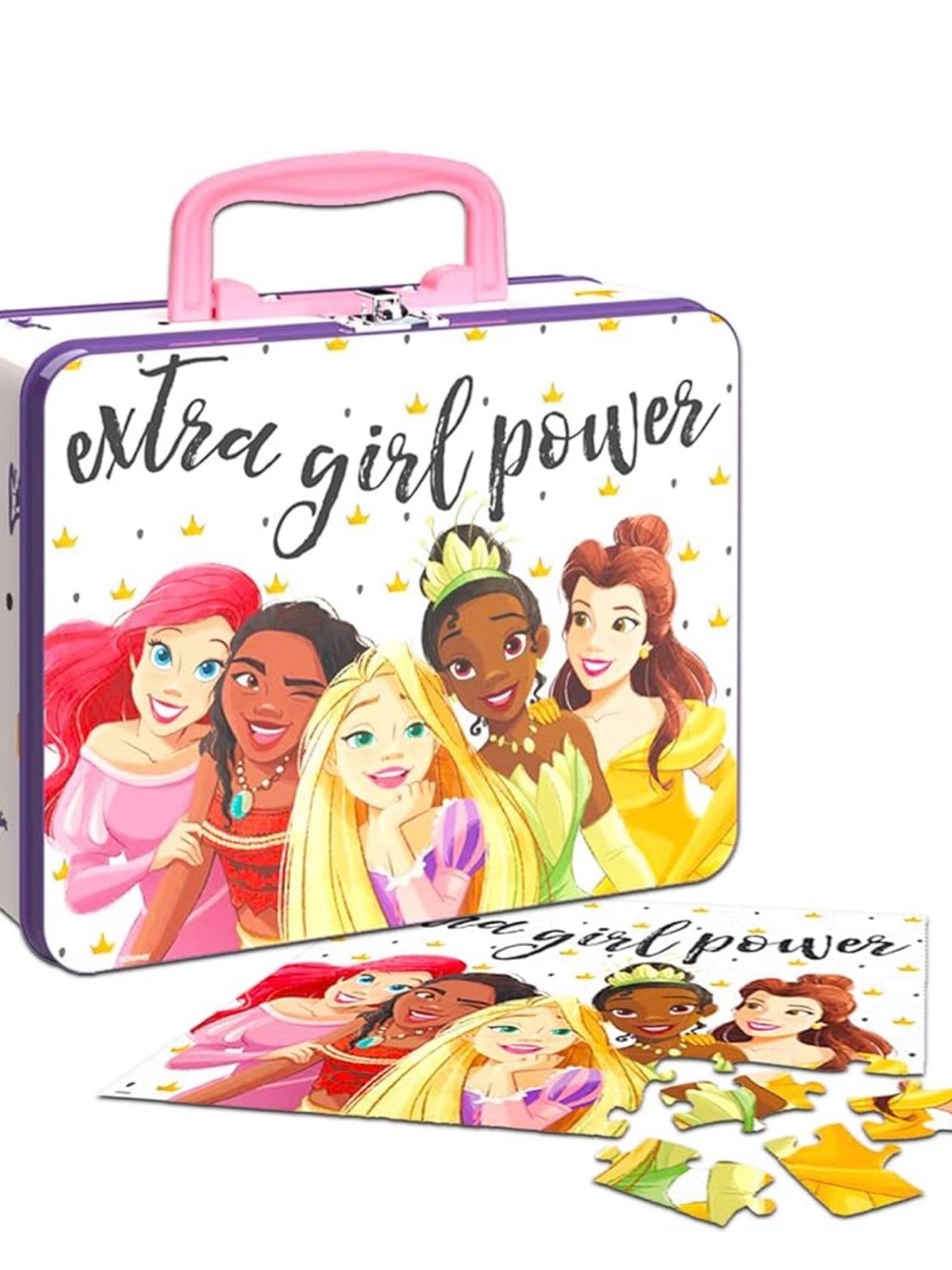 DISNEY PRINCESS 48pc Puzzle Tin